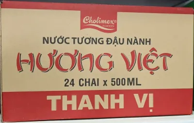 Mẫu MP-001: Thùng carton in flexo 2 màu cho nước tương đóng chai — in 1–2 màu, Minh Phúc sản xuất