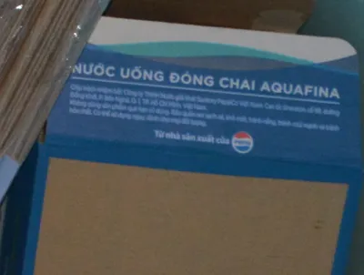 Mẫu MP-008: Thùng carton kraft in màu xanh cho nước uống đóng chai — in 1–2 màu, Minh Phúc sản xuất