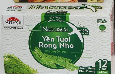 Mẫu MP-036: Thùng carton in offset nhiều màu cho nước uống dinh dưỡng — in offset, Minh Phúc sản xuất