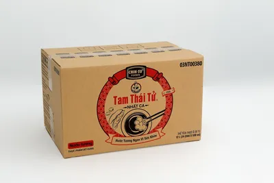 Thùng carton năm lớp in flexo cho ngành gia vị, chịu lực xếp chồng cao